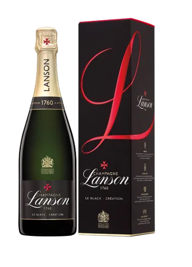 Champagne Lanson "Le Black Création Brut" magnum