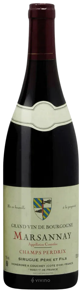 [W002253-2023] Domaine Sirugue Marsannay Rouge "Les Champs Perdrix" 2023